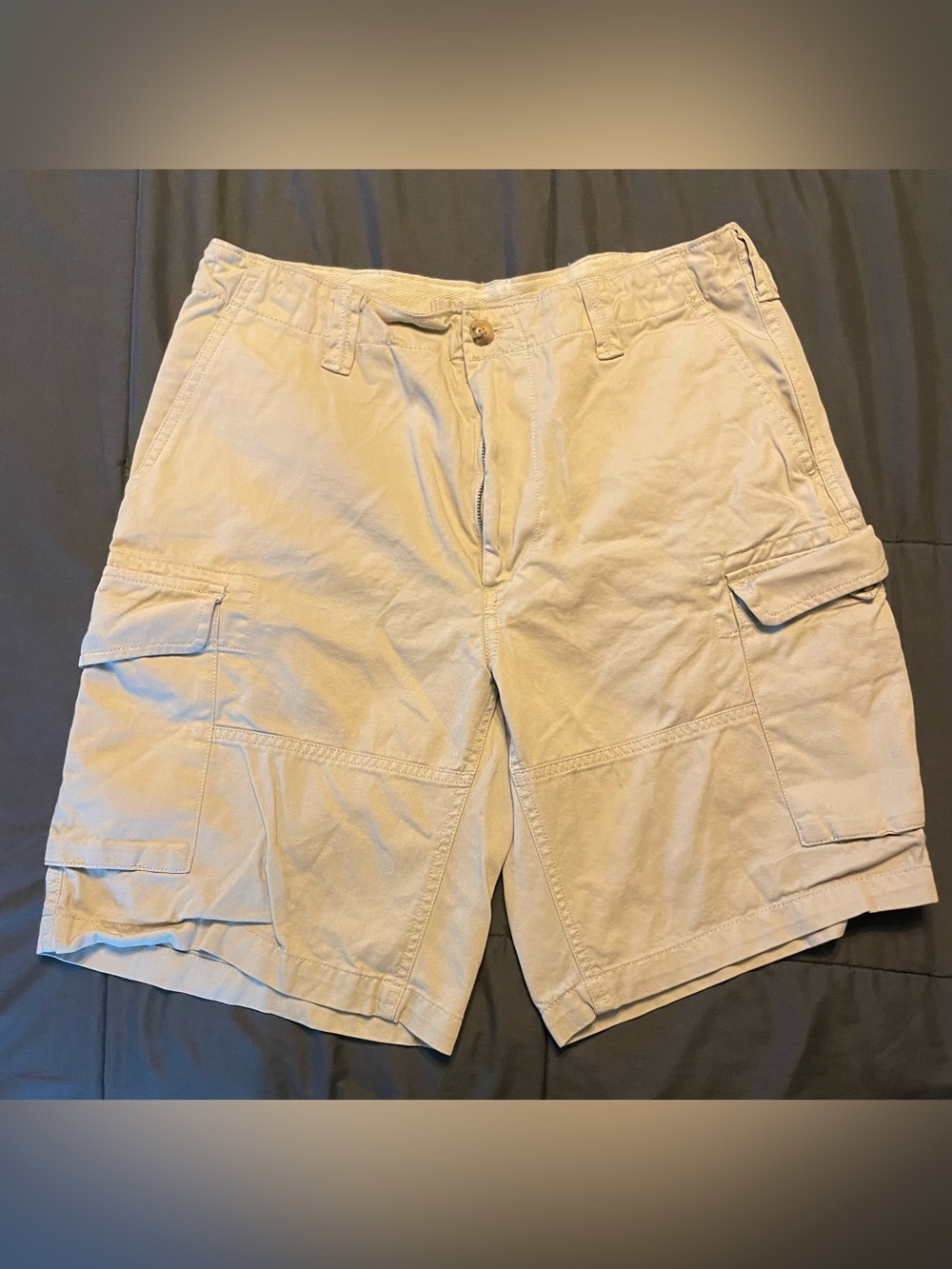 Polo Ralph Lauren Command Cargo Shorts Men’s 30 Light Khaki Classic Fit GUC